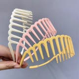 カチューシャ コーム付き レディース | PlusNao | 詳細画像6 