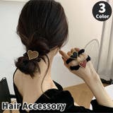 シュシュ ヘアゴム ヘアアクセサリー | PlusNao | 詳細画像1