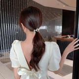 ヘアゴム シュシュ ヘアアクセサリー | PlusNao | 詳細画像7 