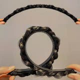 三つ編みカチューシャ ヘアアクセサリー レディース | PlusNao | 詳細画像12