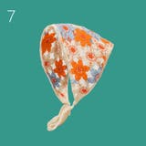 バブーシュカ ヘッドスカーフ バンダナ | PlusNao | 詳細画像8 