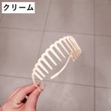 カチューシャ コーム付き レディース | PlusNao | 詳細画像12 