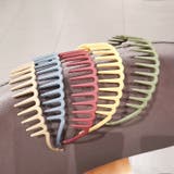 カチューシャ コーム付き レディース | PlusNao | 詳細画像5 