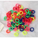 ヘアゴム ヘアアクセサリー 100本セット | PlusNao | 詳細画像4 