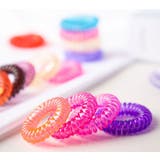 スプリングヘアゴム 同色10本セット レディース | PlusNao | 詳細画像4 