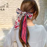 シュシュ リボン スカーフ | PlusNao | 詳細画像2