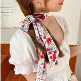 シュシュ リボン スカーフ | PlusNao | 詳細画像3