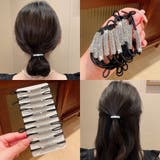 ヘアゴム 同色5個セット ヘアアクセサリー | PlusNao | 詳細画像4