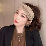 ヘアバンド ヘッドバンド レディース | PlusNao | 詳細画像3 