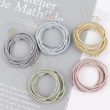 ヘアゴム 髪ゴム 同色10本セット | PlusNao | 詳細画像4 