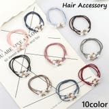 ヘアゴム 5個セット レディース | PlusNao | 詳細画像1 