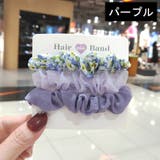 シュシュ 3個セット ヘアアクセサリー | PlusNao | 詳細画像7 