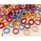 ヘアゴム 髪ゴム 100個セット | PlusNao | 詳細画像10 