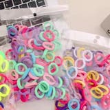 ヘアゴム 髪ゴム 100個セット | PlusNao | 詳細画像2 