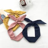 ヘアバンド ワイヤー入り ターバン | PlusNao | 詳細画像3 