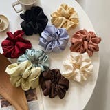 シュシュ 同色3個セット ヘアゴム | PlusNao | 詳細画像10 