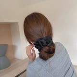 シュシュ 同色3個セット ヘアゴム | PlusNao | 詳細画像4 
