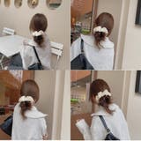 シュシュ 同色3個セット ヘアゴム | PlusNao | 詳細画像6 