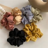 シュシュ 同色3個セット ヘアゴム | PlusNao | 詳細画像8 