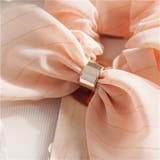 リボン付きシュシュ ヘアゴム 髪留め | PlusNao | 詳細画像7 