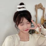 シュシュ ヘアアクセサリー ヘアゴム | PlusNao | 詳細画像3 