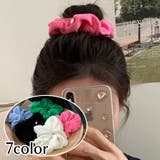 シュシュ ヘアゴム ヘアアクセサリー | PlusNao | 詳細画像1 
