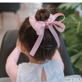 ヘアゴム シュシュ リボン | PlusNao | 詳細画像3