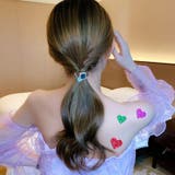 ヘアゴム ヘアアクセサリー レディース | PlusNao | 詳細画像3 