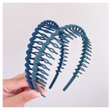 カチューシャ コーム付き レディース | PlusNao | 詳細画像5 