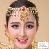ベリーダンス アクセサリー3点セット ヘッドアクセサリー | PlusNao | 詳細画像3