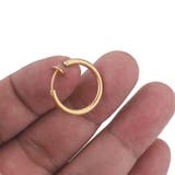 フープイアリング カン付 イアリングパーツ | PlusNao | 詳細画像2