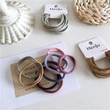 ヘアゴム 6本セット レディース | PlusNao | 詳細画像3 