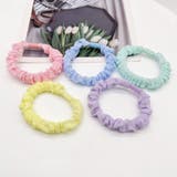 シュシュ 同色4個セット ヘアゴム | PlusNao | 詳細画像2 