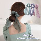 シュシュ リボンシュシュ ヘアゴム | PlusNao | 詳細画像1 