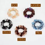 シュシュ クリスタル風 ヘアゴム | PlusNao | 詳細画像11 