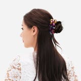 シュシュ クリスタル風 ヘアゴム | PlusNao | 詳細画像4 