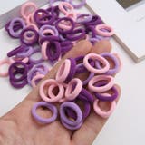 ヘアゴム 髪ゴム 約100本入り | PlusNao | 詳細画像16 