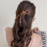 ワイヤーポニー ヘアワイヤー コードリボン | PlusNao | 詳細画像3 