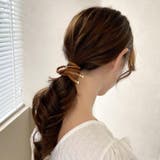 ワイヤーポニー ヘアワイヤー コードリボン | PlusNao | 詳細画像7 