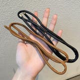 ワイヤーポニー ヘアワイヤー コードリボン | PlusNao | 詳細画像8 