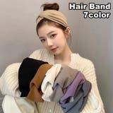 ヘアバンド 幅広 レディース | PlusNao | 詳細画像1 