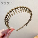 カチューシャ レディース ヘアアクセサリー | PlusNao | 詳細画像14 