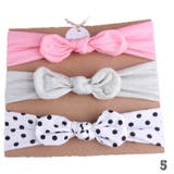 ヘアバンド 3個セット ヘアアクセサリー | PlusNao | 詳細画像11 