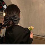 シュシュ リボン ヘアアクセサリー | PlusNao | 詳細画像2 