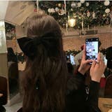 シュシュ リボン ヘアアクセサリー | PlusNao | 詳細画像3 