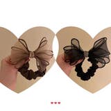 シュシュ リボンシュシュ ヘアゴム | PlusNao | 詳細画像6 