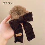 リボン付きシュシュ シュシュ 髪飾り | PlusNao | 詳細画像6 