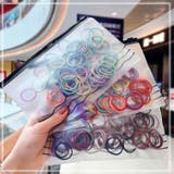 ヘアゴム 100個入り 袋付き | PlusNao | 詳細画像3 