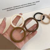 ヘアゴム 同色6個セット ヘアアクセサリー | PlusNao | 詳細画像6 