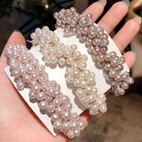 ヘアゴム レディース フェイクパール | PlusNao | 詳細画像10 